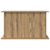 Aquarium Stand Artisan Oak 101x41x58 cm Engineered Wood - Top-Down View