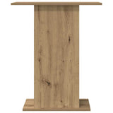 Aquarium Stand Artisan Oak 36x60.5x72.5 cm Engineered Wood - Top-Down View