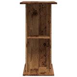 Aquarium Stand Old Wood 36x75x72.5 cm Engineered Wood - 45-Degree Angle