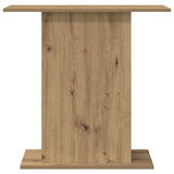 Aquarium Stand Artisan Oak 36x75x72.5 cm Engineered Wood - Top-Down View
