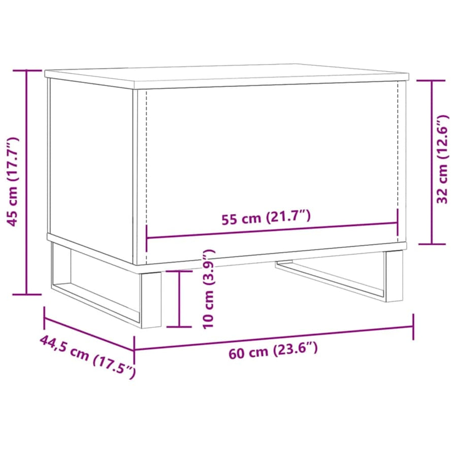 Aquarium Stand Artisan Oak 36x75x72.5 cm Engineered Wood