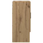 Wall Cabinet Artisan Oak 60x31x70 cm Engineered Wood