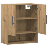 Wall Cabinet Artisan oak 60x31x70 cm Engineered Wood - Close-Up Angle