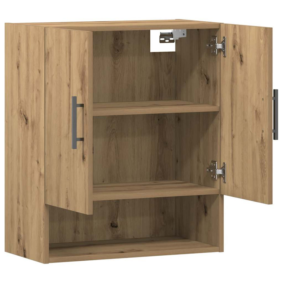 Wall Cabinet Artisan oak 60x31x70 cm Engineered Wood