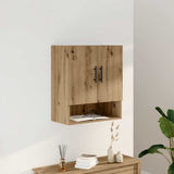 Wall Cabinet Artisan oak 60x31x70 cm Engineered Wood