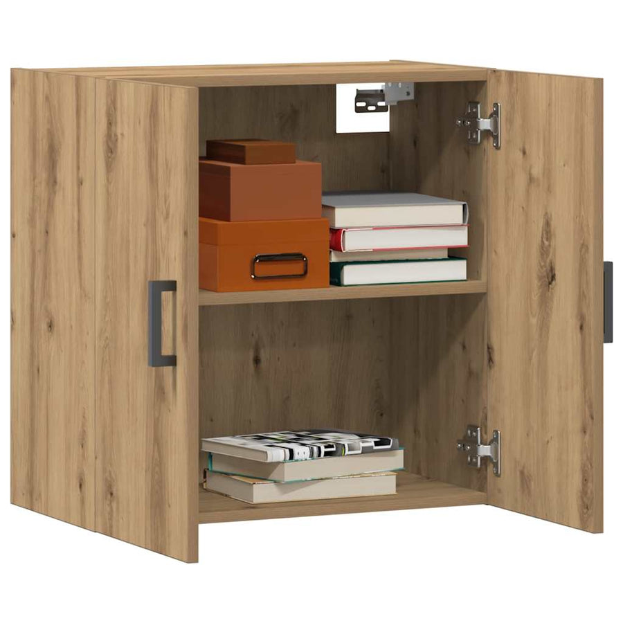 Wall Cabinet Artisan Oak 60x31x60 cm Engineered Wood