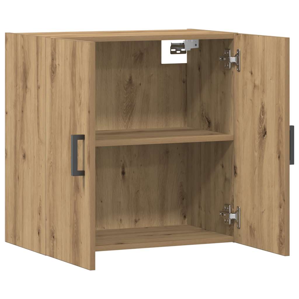 Wall Cabinet Artisan Oak 60x31x60 cm Engineered Wood