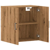 Wall Cabinet Artisan Oak 60x31x60 cm Engineered Wood - Front View