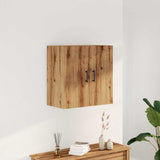 Wall Cabinet Artisan Oak 60x31x60 cm Engineered Wood - Side View