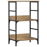 Book Cabinet Artisan Oak 50x33x82 cm Engineered Wood - Front View