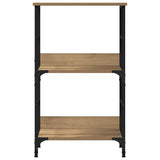 Book Cabinet Artisan Oak 50x33x82 cm Engineered Wood