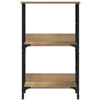 Book Cabinet Artisan Oak 50x33x82 cm Engineered Wood