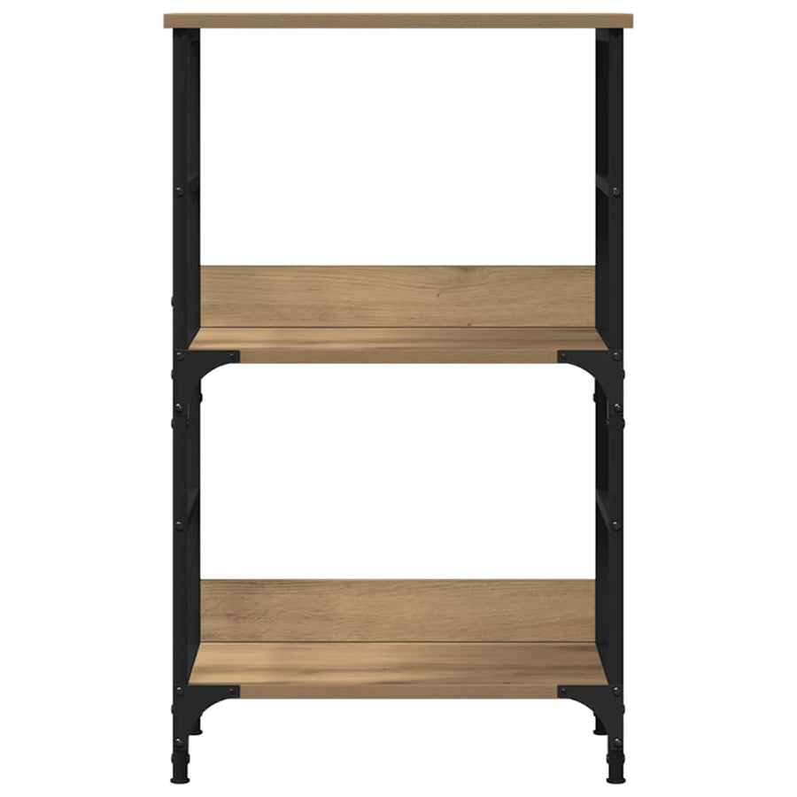 Book Cabinet Artisan Oak 50x33x82 cm Engineered Wood