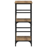 Book Cabinet Artisan Oak 50x33x82 cm Engineered Wood