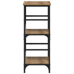 Book Cabinet Artisan Oak 50x33x82 cm Engineered Wood