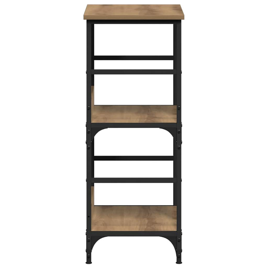 Book Cabinet Artisan Oak 50x33x82 cm Engineered Wood