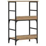 Book Cabinet Artisan Oak 50x33x82 cm Engineered Wood