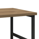 Book Cabinet Artisan Oak 50x33x82 cm Engineered Wood - Close-Up Angle