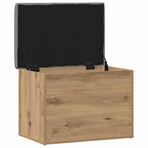 Storage Bench Artisan Oak 62x42x45 cm Engineered Wood