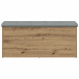 Storage Bench Artisan Oak 102x42x45 cm Engineered Wood