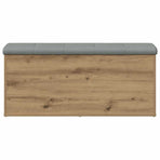 Storage Bench Artisan Oak 102x42x45 cm Engineered Wood