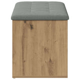 Storage Bench Artisan Oak 102x42x45 cm Engineered Wood