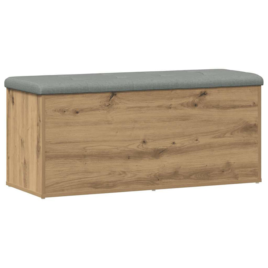 Storage Bench Artisan Oak 102x42x45 cm Engineered Wood