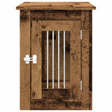 Dog Crate Furniture Old Wood 45x62x59 cm Engineered Wood - Top-Down View