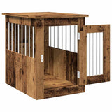 Dog Crate Furniture Old Wood 45x62x59 cm Engineered Wood - 45-Degree Angle