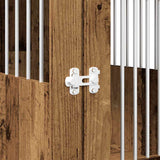 Dog Crate Furniture Old Wood 45x62x59 cm Engineered Wood - Extra Image