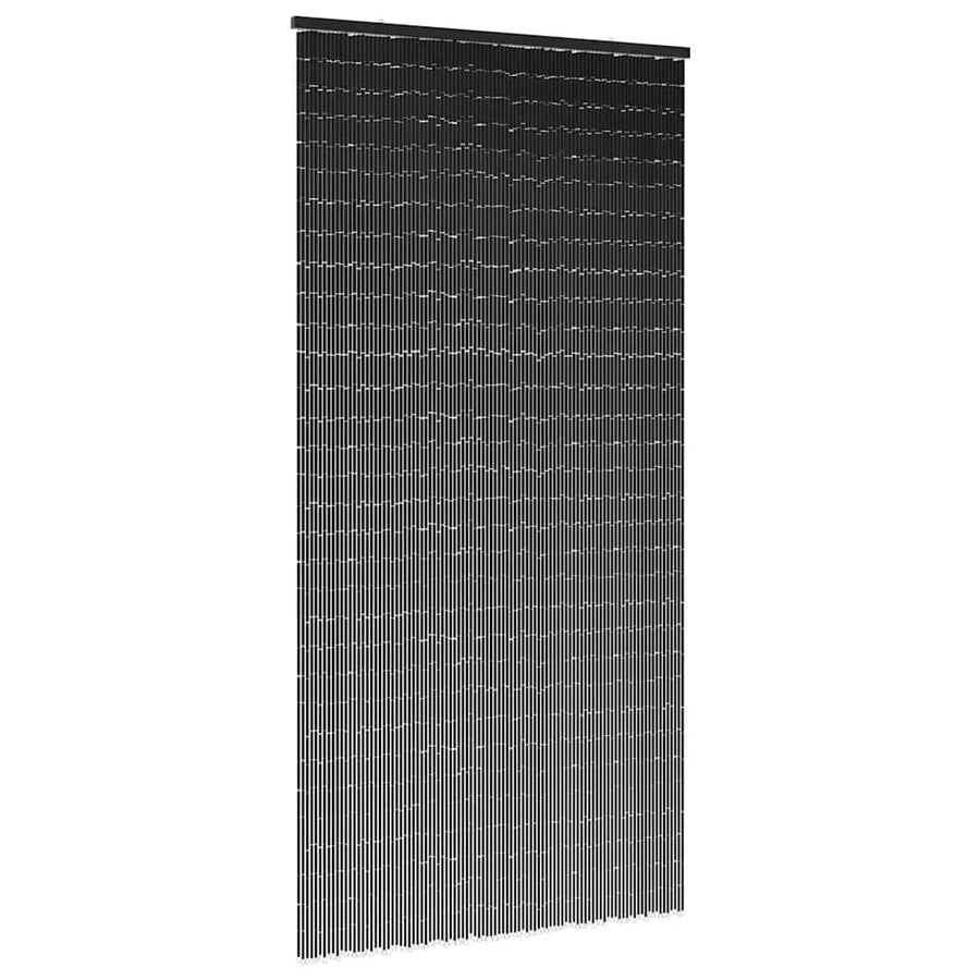 Insect Door Curtain Dark Grey 90x220 cm Bamboo