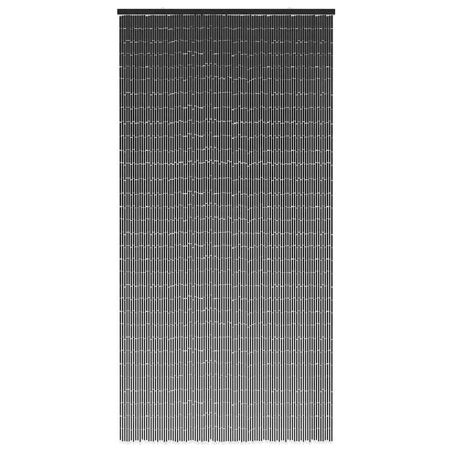 Insect Door Curtain Dark Grey 90x220 cm Bamboo