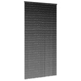 Insect Door Curtain Dark Grey 100x200 cm Bamboo