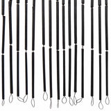 Insect Door Curtain Dark Grey 100x200 cm Bamboo - 45-Degree Angle