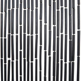 Insect Door Curtain Dark Grey 100x200 cm Bamboo