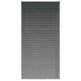 Insect Door Curtain Dark Grey 100x220 cm Bamboo