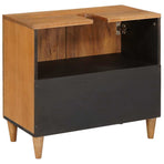 Bathroom Sink Cabinet Light Brown 62 x 33 x 58 cm