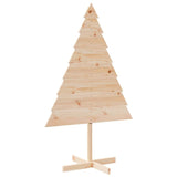 Wooden Christmas Tree for Decoration 150 cm Solid Wood - Front View