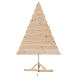 Wooden Christmas Tree for Decoration 180 cm Solid Wood - Side View
