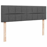 Ottoman Bed with Mattress Dark Grey Queen Fabric - Extra Image