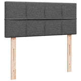 Ottoman Bed with Mattress Dark Grey King Single Fabric - Extra Image