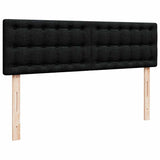 Ottoman Bed with Mattress Black Queen Fabric - Extra Image