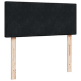 Ottoman Bed with Mattress Black King Single Velvet - Extra Image
