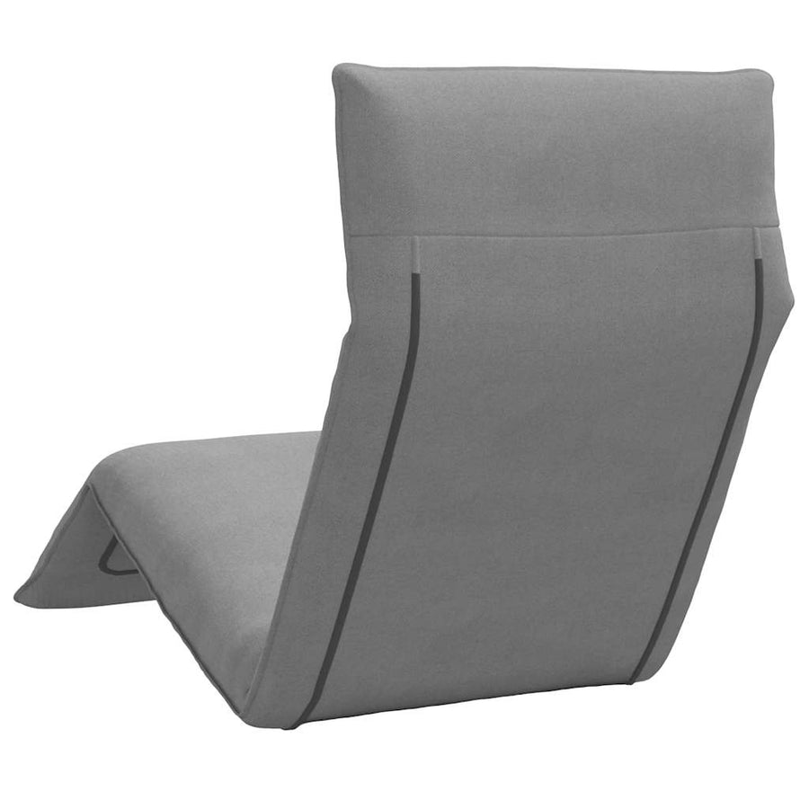 Folding Sun lounger Grey 175x54x8.5 cm Oxford Fabric