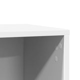 Cat Litter Box Enclosure White 60x40x40 cm Engineered Wood - Extra Image