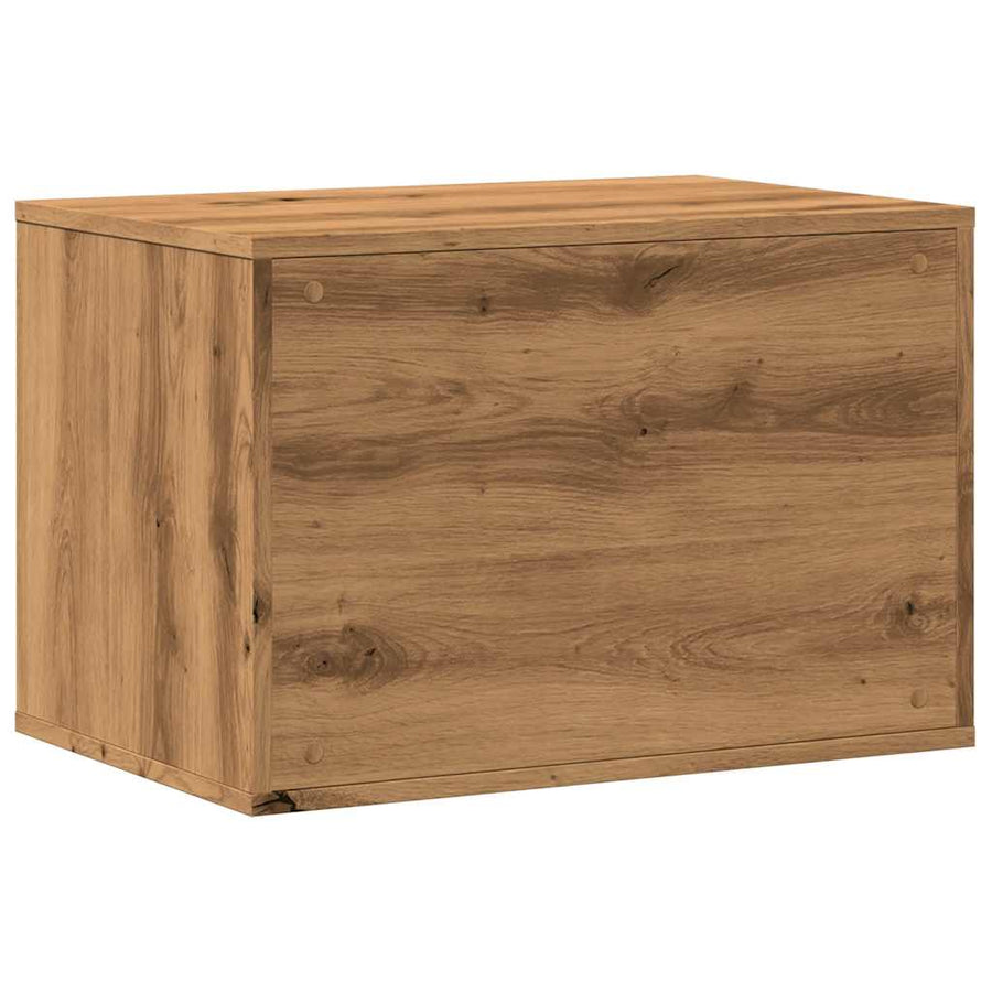 Cat Litter Box Enclosure Artisian Oak 60x40x40 cm