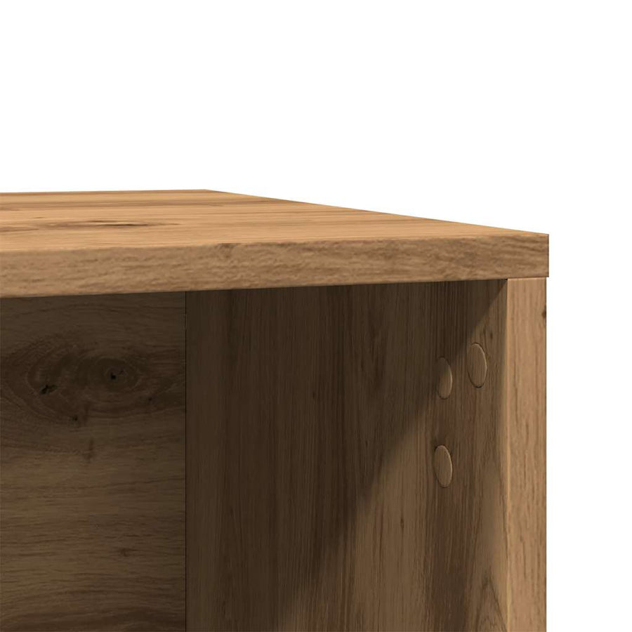 Cat Litter Box Enclosure Artisian Oak 60x40x40 cm