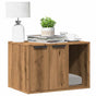Cat Litter Box Enclosure Artisian Oak 60x40x40 cm
