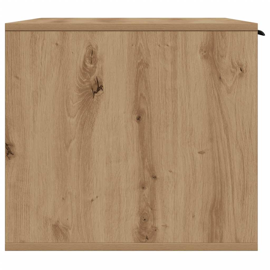 Cat Litter Box Enclosure Artisian Oak 80x50x45 cm Engineered Wood