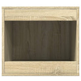 Cat Litter Box Enclosure Sonoma Oak 47x59x42 cm Engineered Wood - Top-Down View